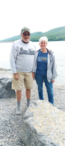 Couple reaches 45-year mark